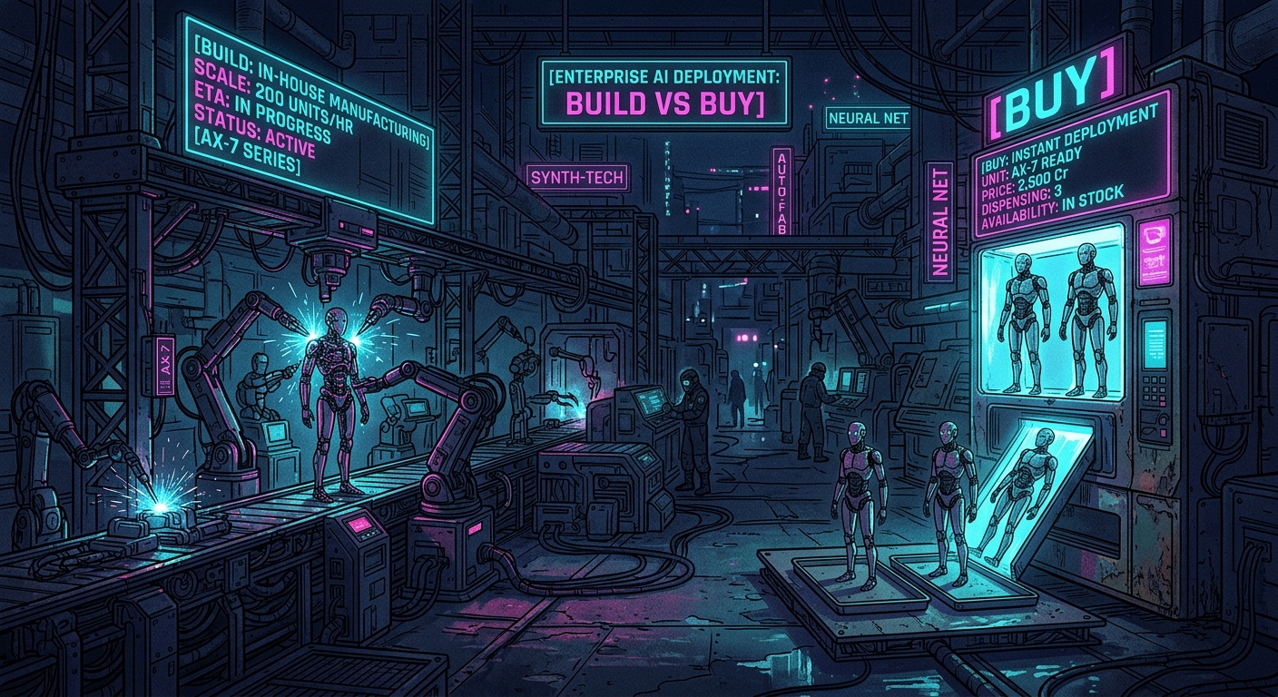 The Build Trap in Enterprise AI: Why 80% of Custom ML Projects Should Have Been Products